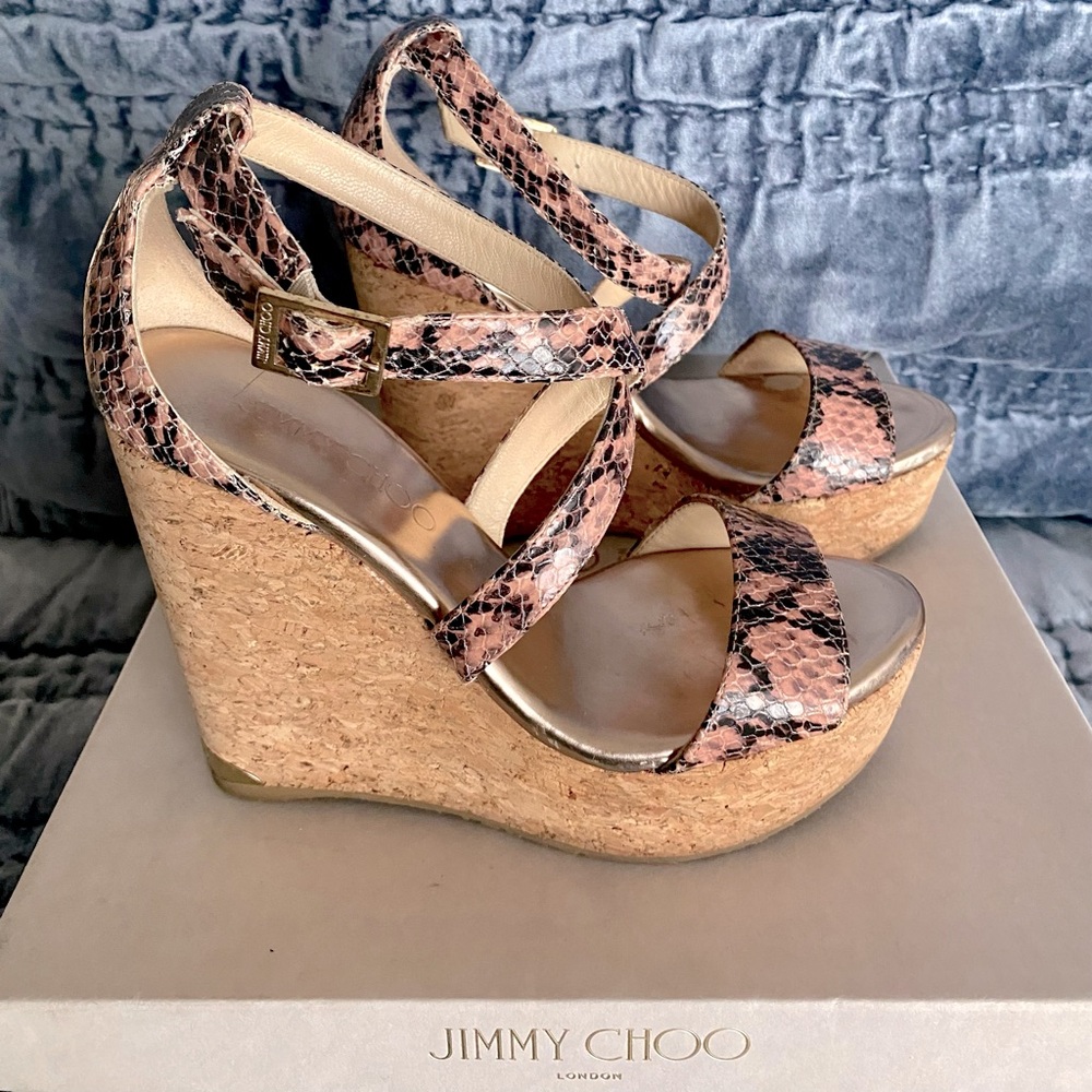 Jimmy Choo wedge sandal